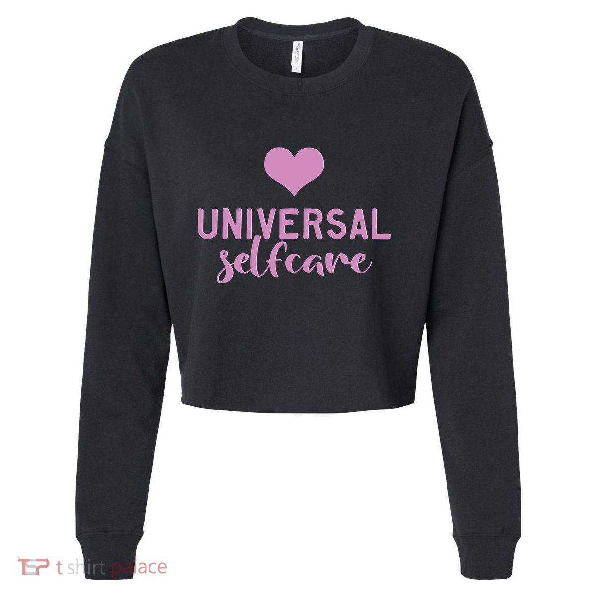 Universal Selfcare Cropped Pullover Crew