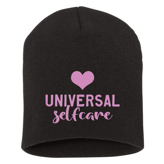 Universal Selfcare Short Acrylic Beanie