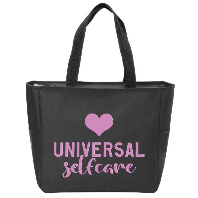 Universal Selfcare Zip Tote Bag