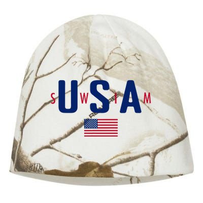 Usa Swim  Usa Summer Swimming 2024 Games Kati - Camo Knit Beanie