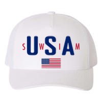 Usa Swim  Usa Summer Swimming 2024 Games Yupoong Adult 5-Panel Trucker Hat