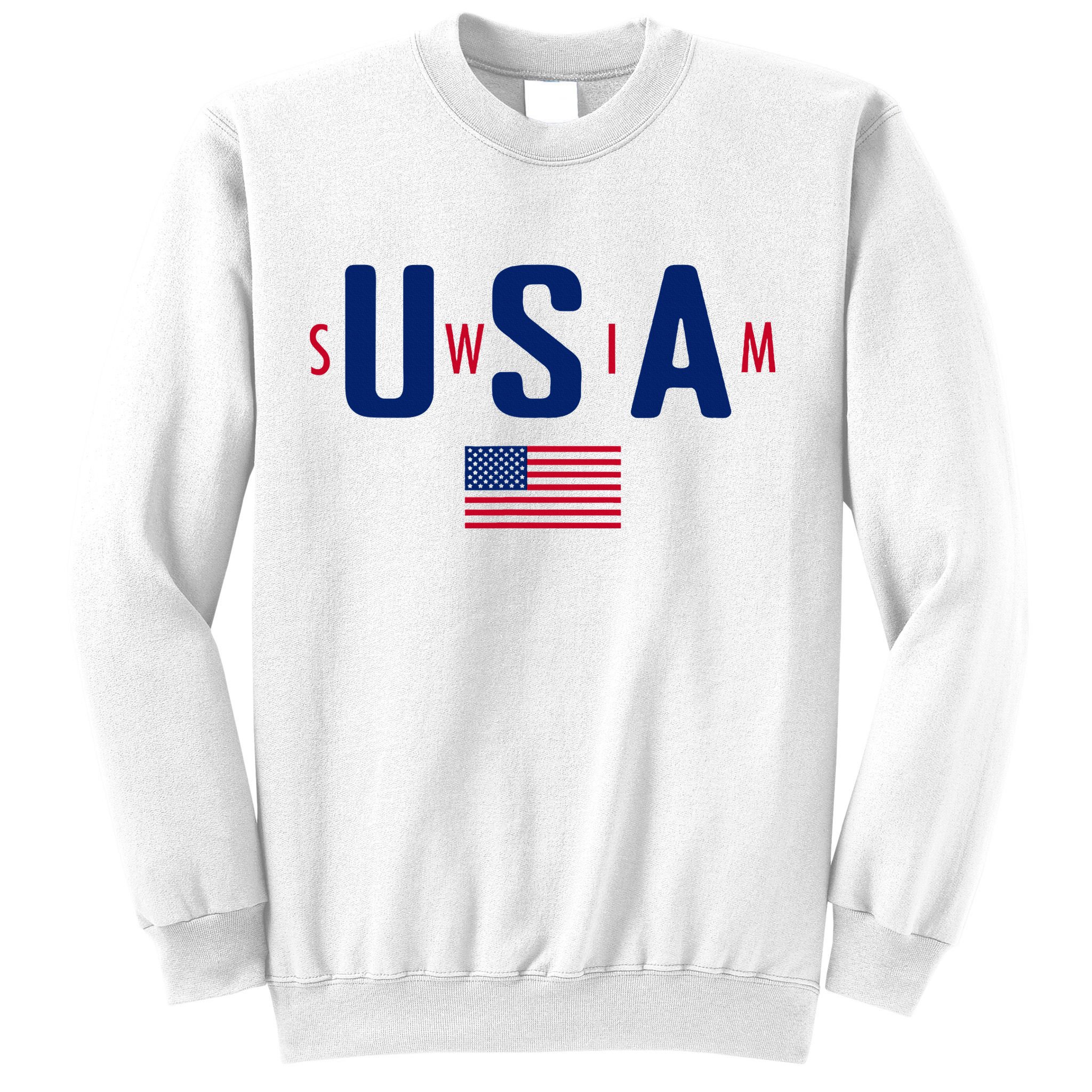 Usa Swim  Usa Summer Swimming 2024 Games Sweatshirt