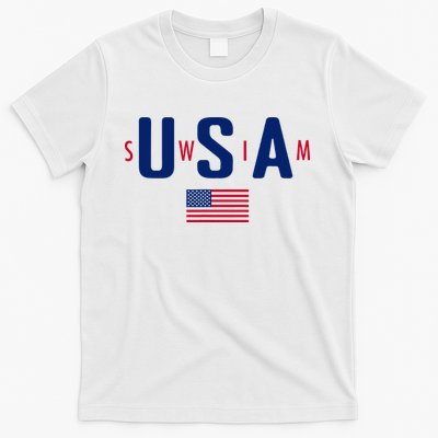 Usa Swim  Usa Summer Swimming 2024 Games T-Shirt