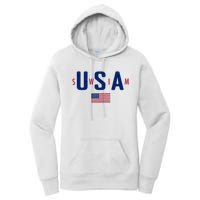 Usa Swim  Usa Summer Swimming 2024 Games Women's Pullover Hoodie