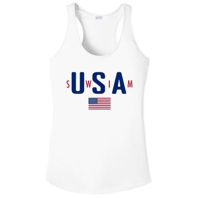 Usa Swim  Usa Summer Swimming 2024 Games Ladies PosiCharge Competitor Racerback Tank