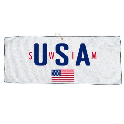 Usa Swim  Usa Summer Swimming 2024 Games Large Microfiber Waffle Golf Towel