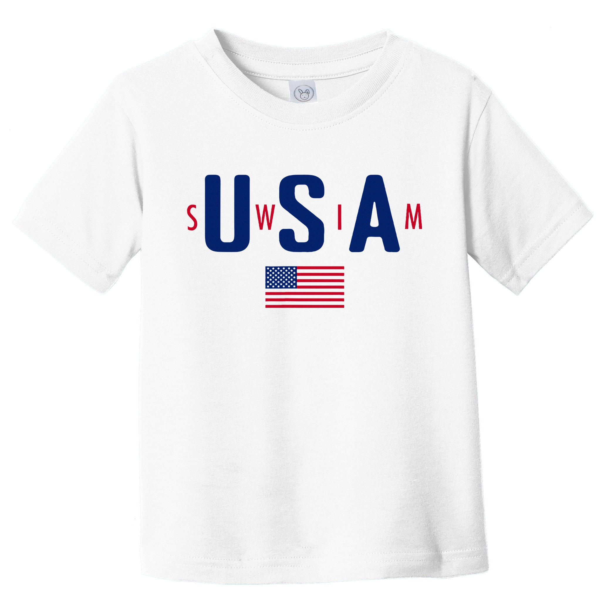 Usa Swim  Usa Summer Swimming 2024 Games Toddler T-Shirt
