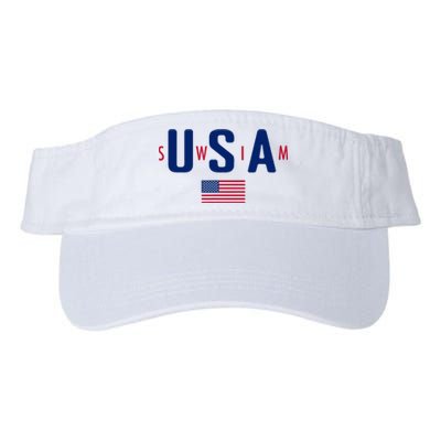 Usa Swim  Usa Summer Swimming 2024 Games Valucap Bio-Washed Visor