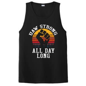 UAW Strong UAW Proud Union Pride UAW Laborer Worker PosiCharge Competitor Tank