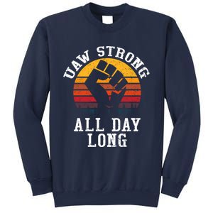 UAW Strong UAW Proud Union Pride UAW Laborer Worker Sweatshirt