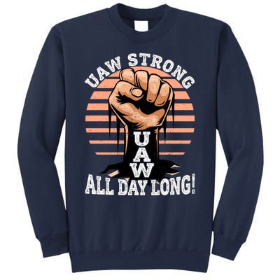 UAW Strong UAW Proud Union Pride UAW Laborer Worker Sweatshirt