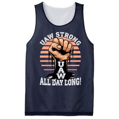 UAW Strong UAW Proud Union Pride UAW Laborer Worker Mesh Reversible Basketball Jersey Tank