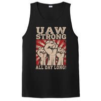 UAW Strong UAW Proud Union Pride UAW Laborer Worker PosiCharge Competitor Tank