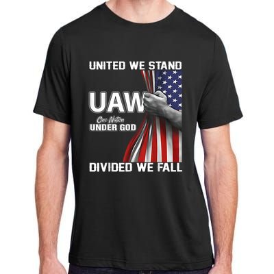 Uaw Strong United We Stand Proud Union Uaw Red Adult ChromaSoft Performance T-Shirt