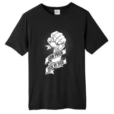 UAW Strike United Auto Workers Picket Sign Support Labor Union Strikers Tall Fusion ChromaSoft Performance T-Shirt