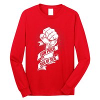 UAW Strike United Auto Workers Picket Sign Support Labor Union Strikers Long Sleeve Shirt