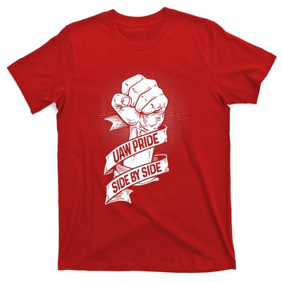 UAW Strike United Auto Workers Picket Sign Support Labor Union Strikers T-Shirt