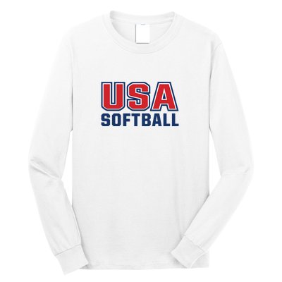 Usa Softball Long Sleeve Shirt