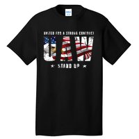 UAW Strong UAW Union UAW Laborer Worker Tall T-Shirt