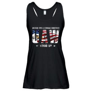 UAW Strong UAW Union UAW Laborer Worker Ladies Essential Flowy Tank