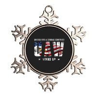 UAW Strong UAW Union UAW Laborer Worker Metallic Star Ornament