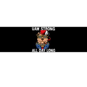 UAW Strong UAW Laborer Worker UAW Proud Union Pride Bumper Sticker