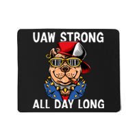 UAW Strong UAW Laborer Worker UAW Proud Union Pride Mousepad