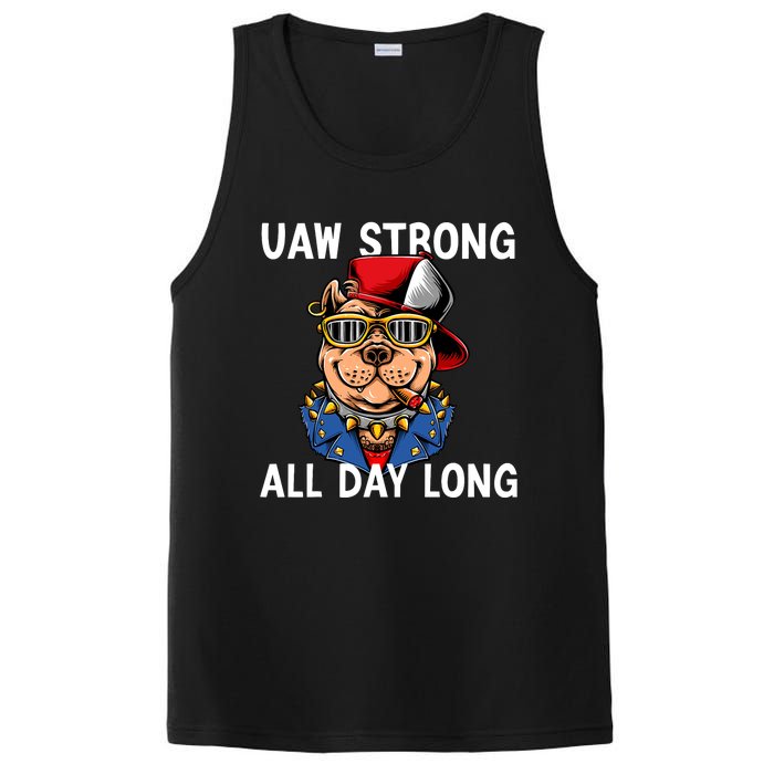 UAW Strong UAW Laborer Worker UAW Proud Union Pride PosiCharge Competitor Tank