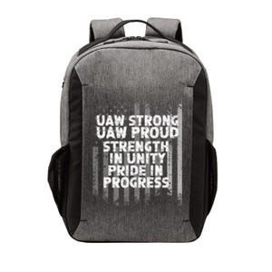 UAW Strong UAW Proud Union Pride UAW Laborer Worker Flag Design Vector Backpack