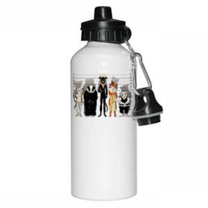 Unusual Suspects Aluminum Water Bottle