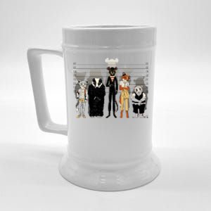 Unusual Suspects Beer Stein