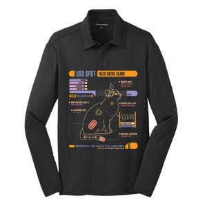 Uss Spot Silk Touch Performance Long Sleeve Polo