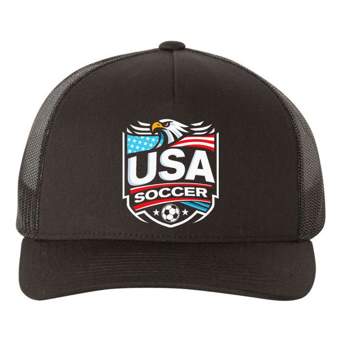 Usa Soccer Yupoong Adult 5-Panel Trucker Hat