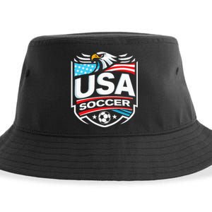 Usa Soccer Sustainable Bucket Hat