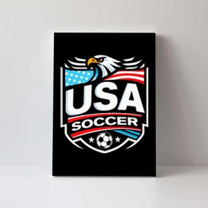 Usa Soccer Canvas