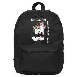 Unicorn Security 16 in Basic Backpack