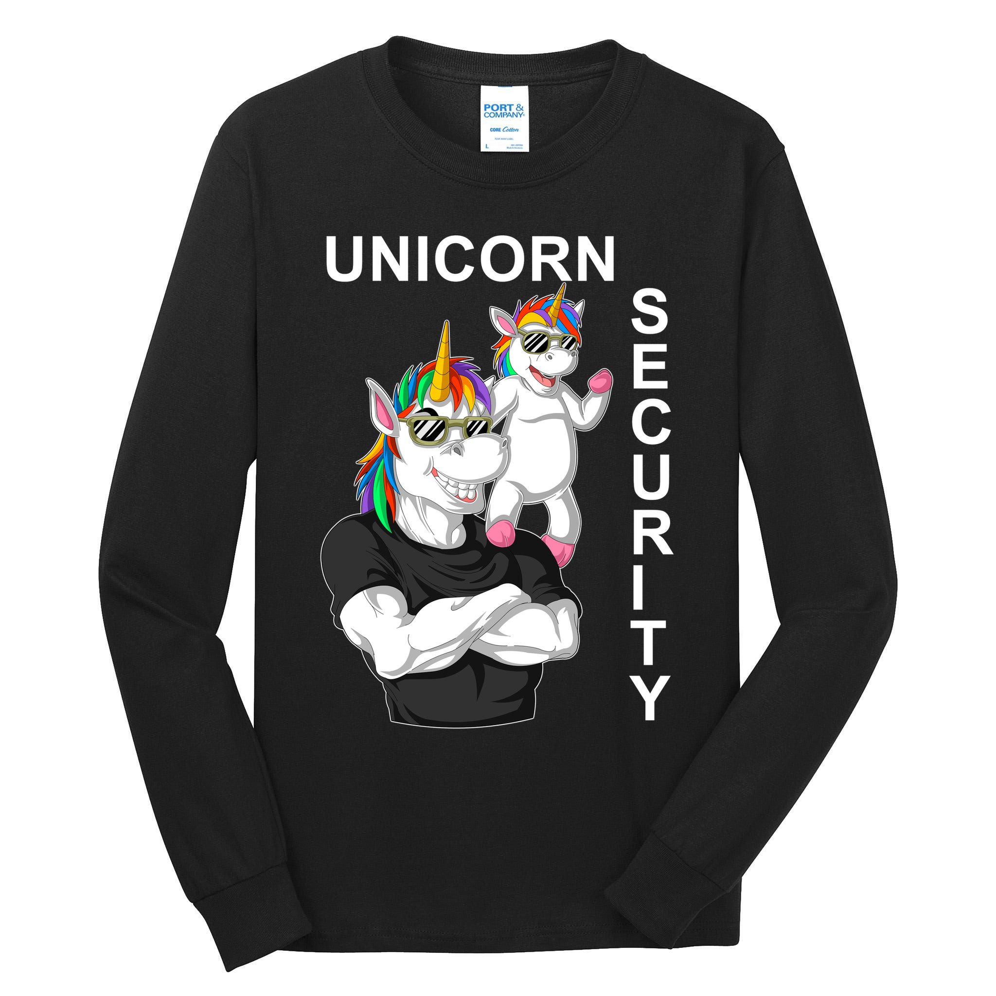 Unicorn Security Tall Long Sleeve T-Shirt
