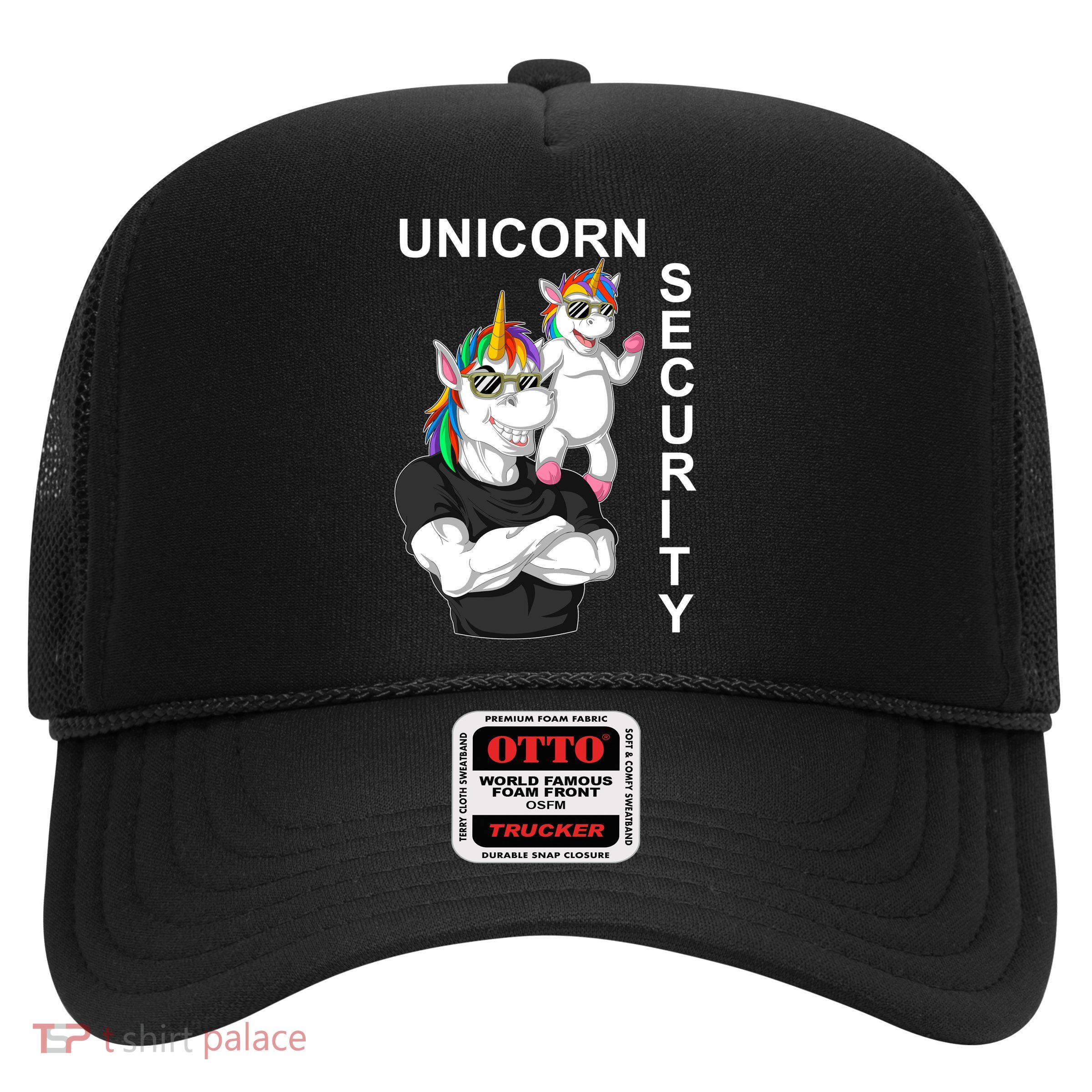 Unicorn Security Trucker Hat