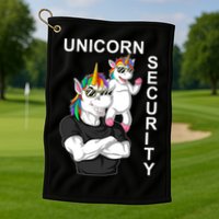 Unicorn Security Golf Towel