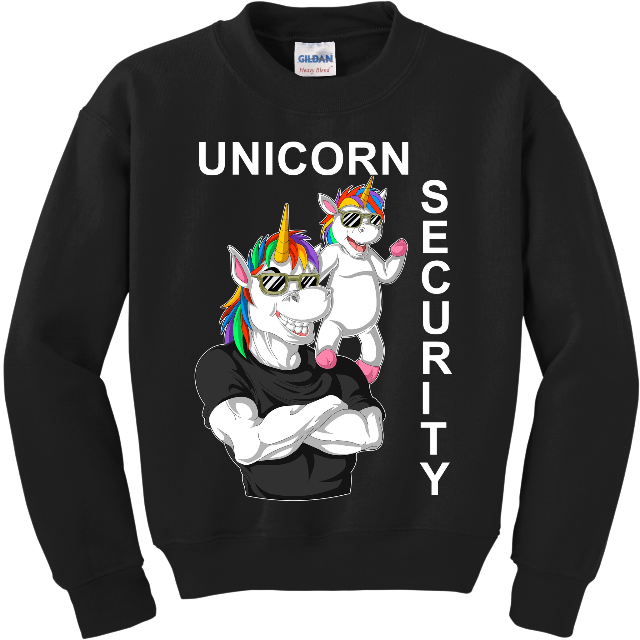 Unicorn Security Kids Sweatshirt