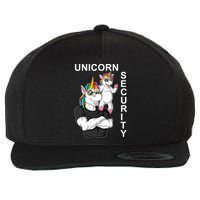 Unicorn Security Wool Snapback Cap