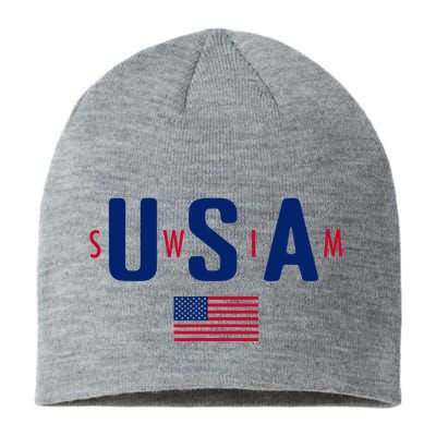 Usa Swim  Usa Summer Swimming 2024 Games Sustainable Beanie