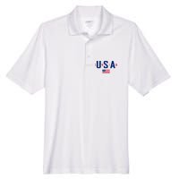 Usa Swim  Usa Summer Swimming 2024 Games Men's Origin Performance Pique Polo