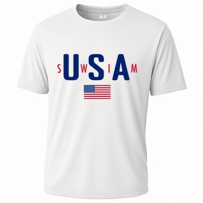 Usa Swim  Usa Summer Swimming 2024 Games Performance Shirt