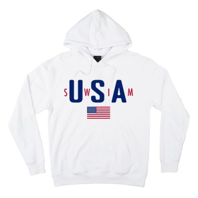 Usa Swim  Usa Summer Swimming 2024 Games Hoodie