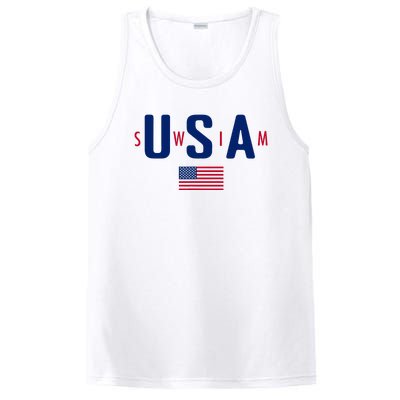 Usa Swim  Usa Summer Swimming 2024 Games PosiCharge Competitor Tank