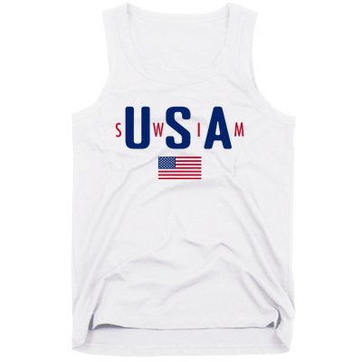 Usa Swim  Usa Summer Swimming 2024 Games Tank Top