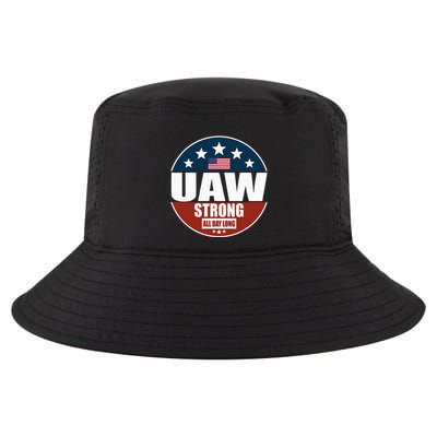 Uaw Strong Uaw Pride Uaw Laborer Worker Cool Comfort Performance Bucket Hat