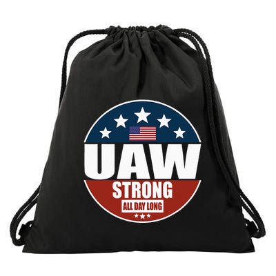 Uaw Strong Uaw Pride Uaw Laborer Worker Drawstring Bag