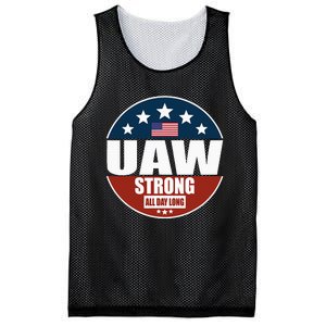 Uaw Strong Uaw Pride Uaw Laborer Worker Mesh Reversible Basketball Jersey Tank